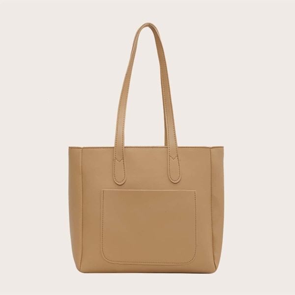 

Minimalist Tote Bag, Khaki