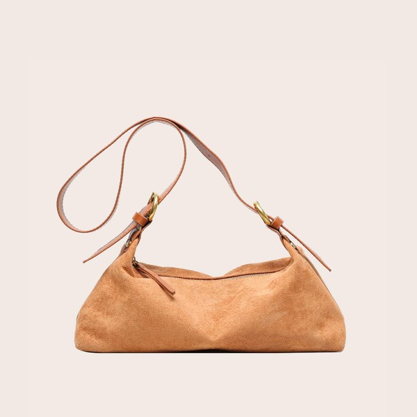 

Minimalist Baguette Bag, Brown