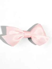 Cute 2pcs Bow Decor Hair Clip - Pink - View 3