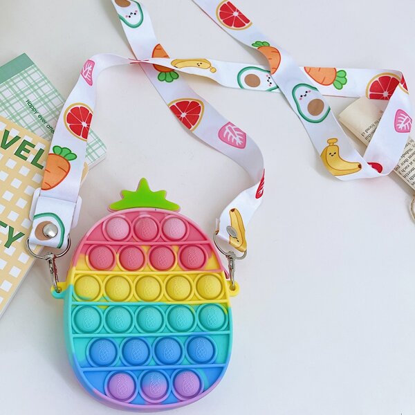 

Colorblock Novelty Bag, Multicolor
