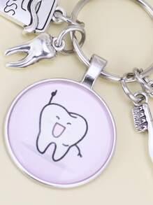 Móc khóa Charm răng - Nhiều màu - Xem 3