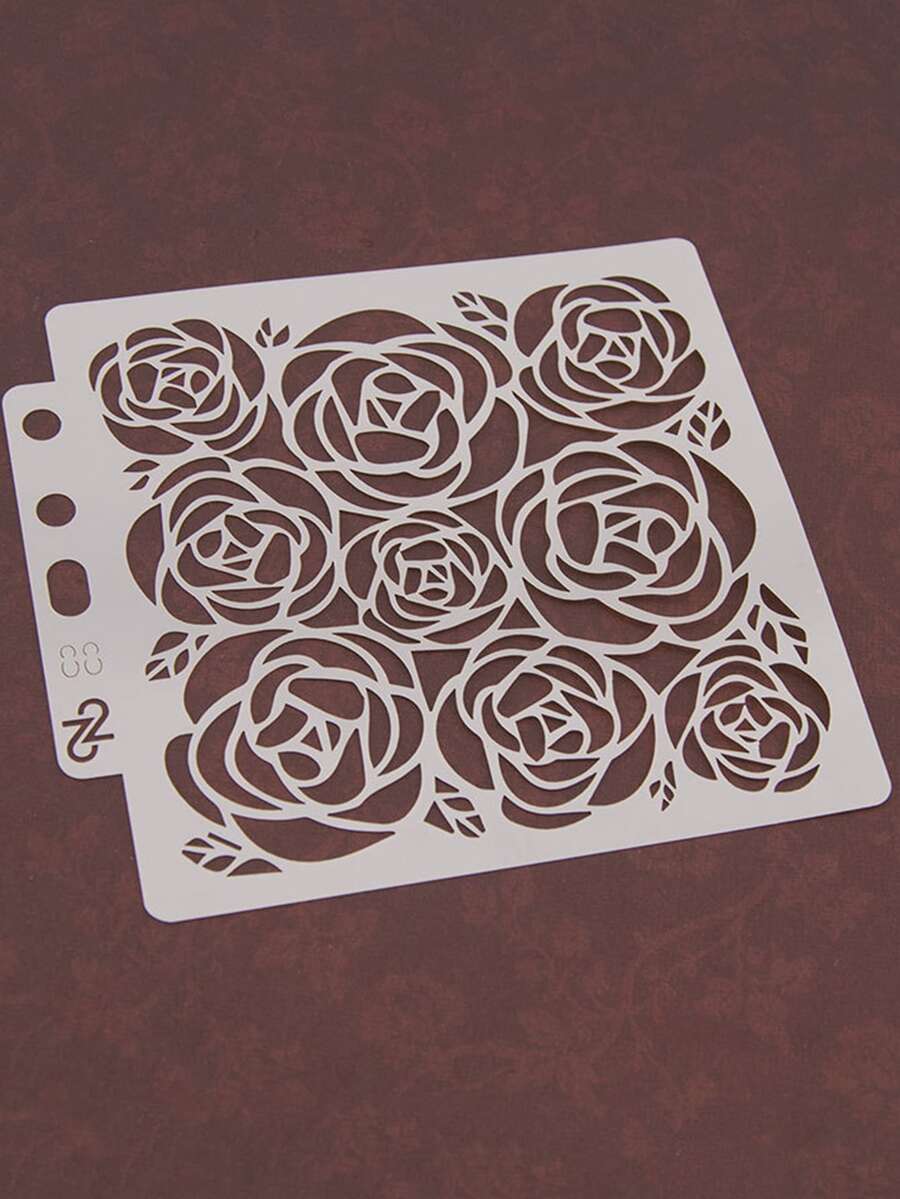 1 pieza flor hueco - Blanco - Ver 1