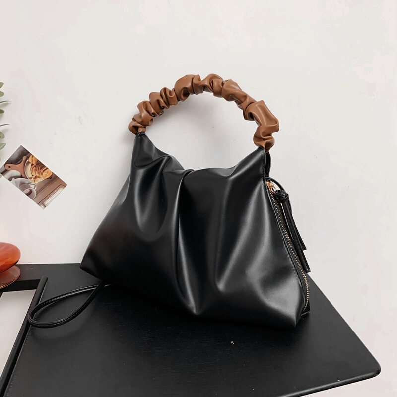 

Minimalist Satchel Bag, Black