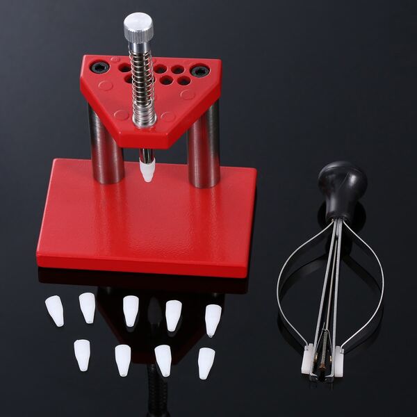 

11pcs Watch Repair Tool Set, Red