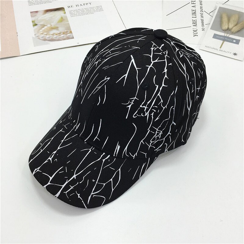 

Graphic Baseball Cap, Black