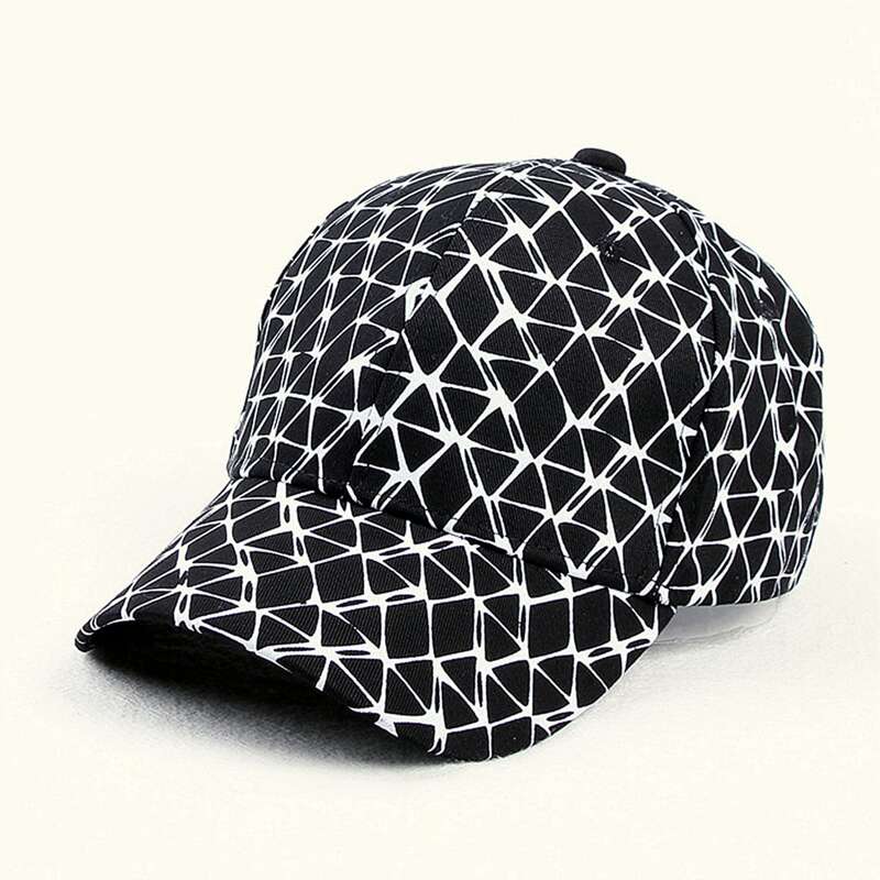 

Graphic Baseball Cap, Black