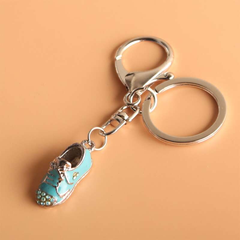 

1pc Shoe Pendant Keychain, Blue