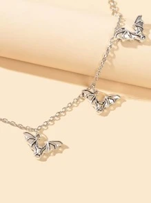 Halloween Bat Charm Anklet