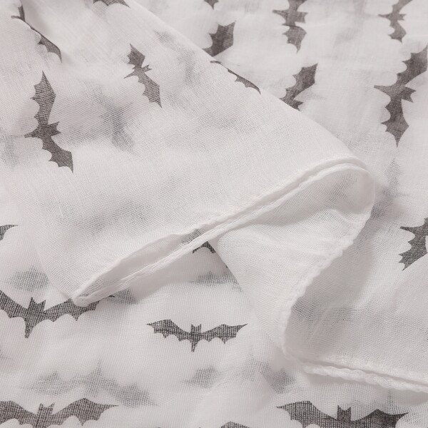 

Bat Print Scarf, Multicolor