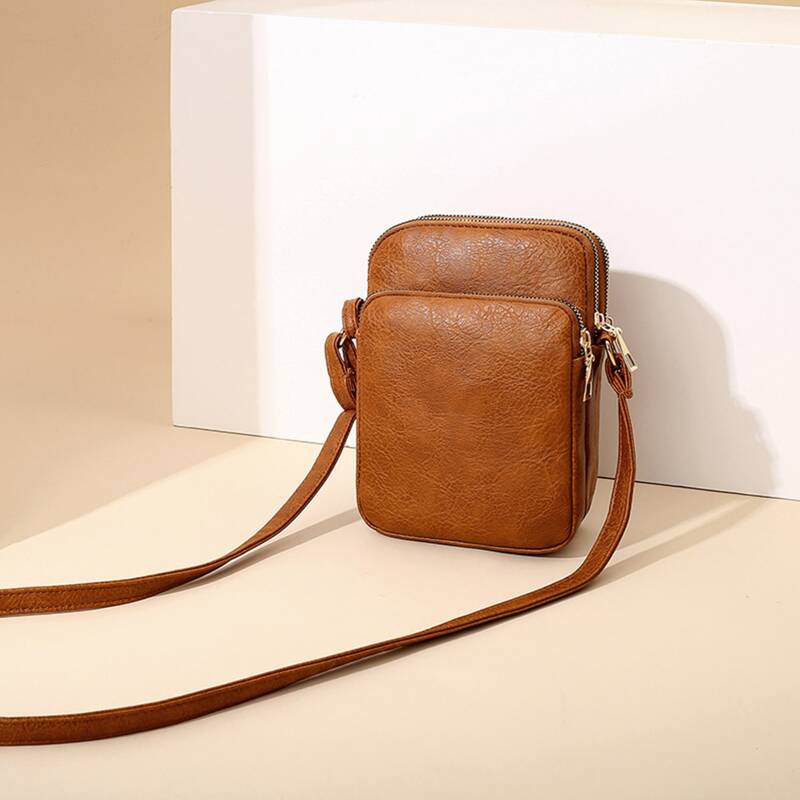 

Minimalist Crossbody Bag, Khaki