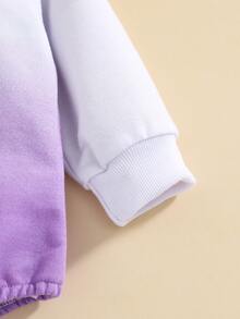 Baby Butterfly & Slogan Graphic Bodysuit - Multicolor - View 3