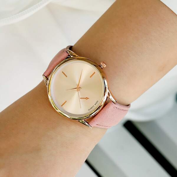 

Round Pointer Quartz Watch