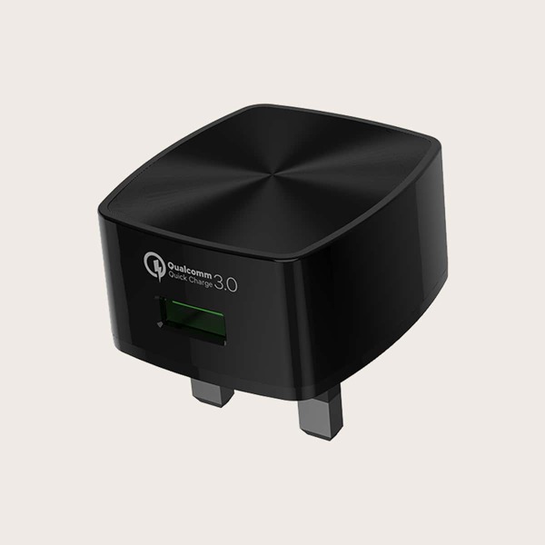 

1pc Fast Charger Head, Black