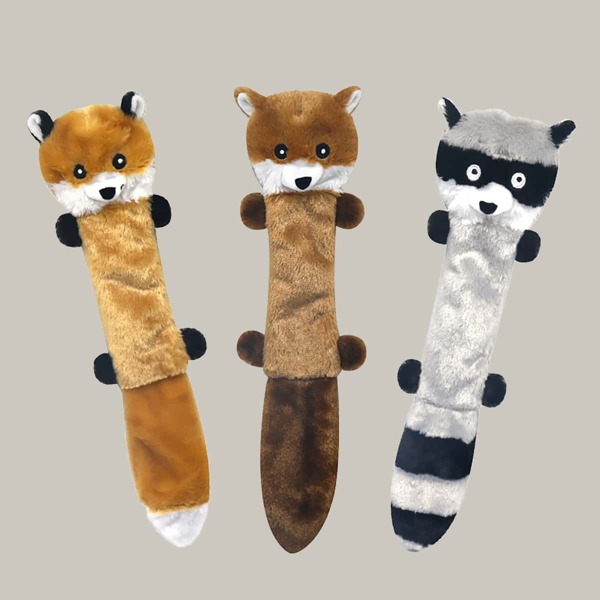 

1pc Animal Shaped Random Pet Chew Toy, Multicolor