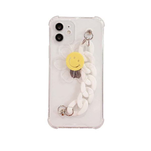 

Clear Phone Case With Chain Hand Strap