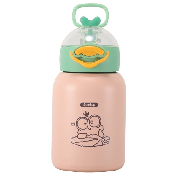 

Frog Print Vacuum Cup, Pink