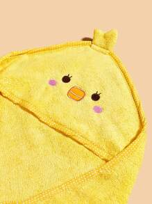 Chick Design Pet Bath Towel - Yellow - View 3