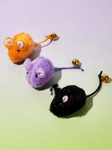 1入組鼠標形狀隨機逗貓玩具 - 彩色 - 查看 5