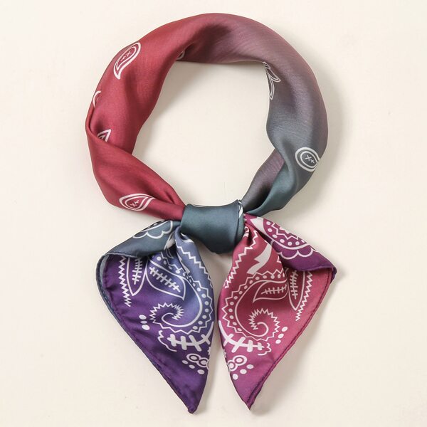 

Paisley Pattern Bandana, Multicolor