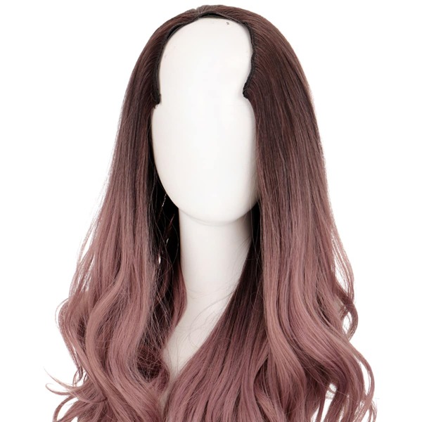 

Long Curly Hair Extension, Pink
