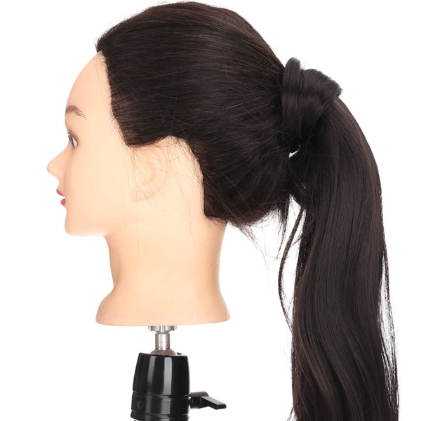 

Long Straight Ponytail Hair Extension, Black