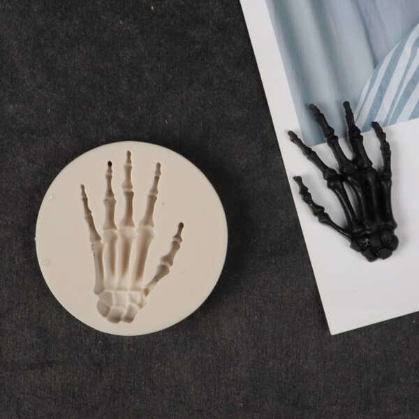 

Halloween Hand Design Mold, White