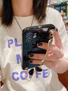 心腕帶手機殼 - 黑色 - 查看 4