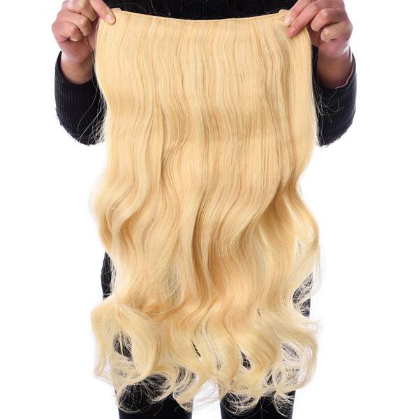 

Long Curly Ponytail Hair Extension, Gold