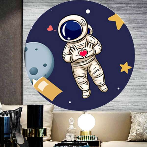 

Astronaut Print Cross Stitch, Multicolor