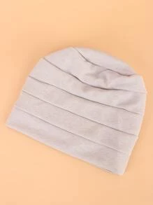 Simple Solid Hat - Light Grey - View 3