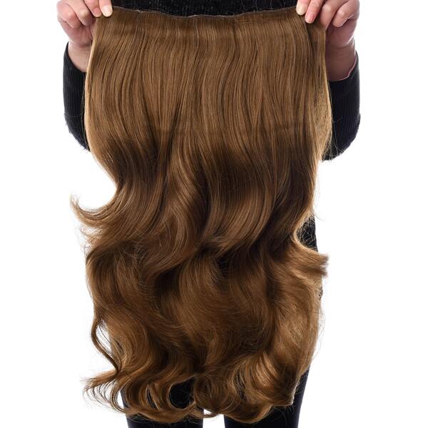 

Long Curly Hair Extension, Mocha brown