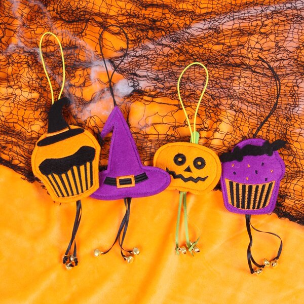 

1pc Random Halloween Pet Plush Toy, Multicolor
