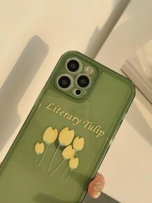 鬱金香繪畫手機外殼 - 彩色 - 查看 2