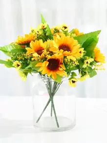 1 pieza Girasol artificial - Amarillo - Ver 1