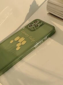 鬱金香繪畫手機外殼 - 彩色 - 查看 4