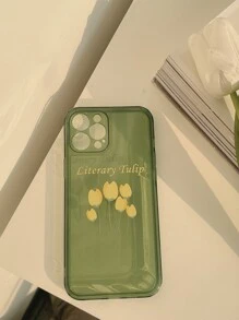 鬱金香繪畫手機外殼 - 彩色 - 查看 6