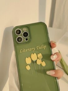 鬱金香繪畫手機外殼 - 彩色 - 查看 8