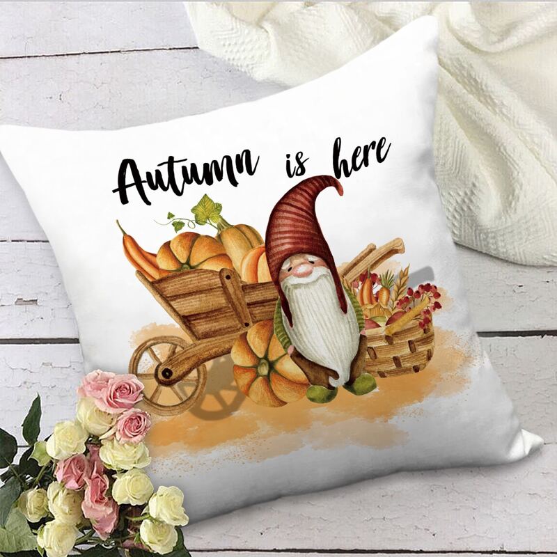 

Slogan Graphic Cushion Cover Without Filler, Multicolor