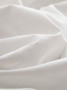 Áo gối trơn 1 cặp không có chất làm đầy - trắng - Xem 5