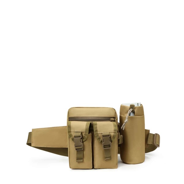 

Men 2pocket Belt Bag, Khaki