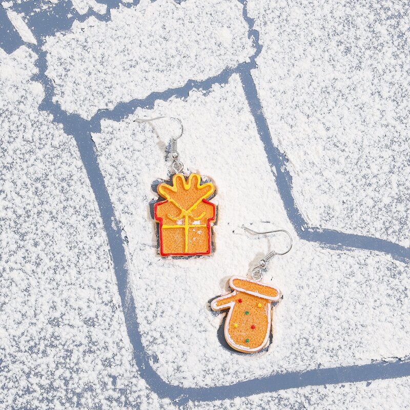 

Gingerbread Drop Earrings, Multicolor