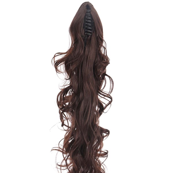

Long Curly Ponytail Hair Extension, Brown