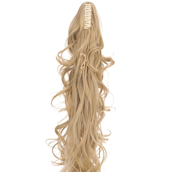 

Long Curly Ponytail Hair Extension, Gold