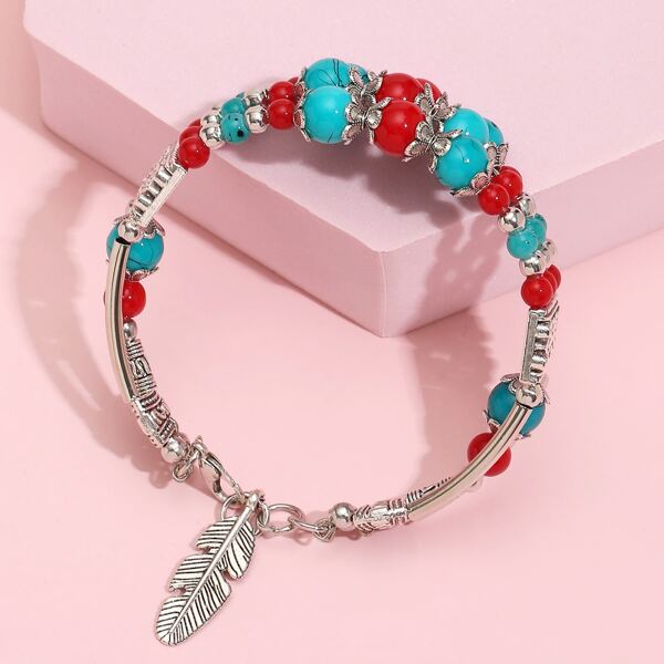 

Браслет с пером, Многоцветный