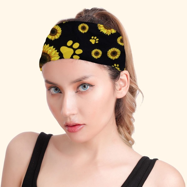 

Flower Print Hair Band, Multicolor
