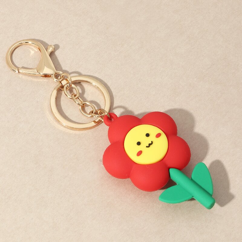

Flower Decor Keychain, Multicolor