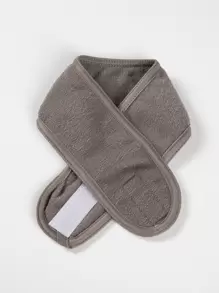 1 Peça Tiara da Moda, Adequada para Uso Doméstico, Faixa de Cabeça Casual, Turbante, Faixa de Cabeça, Faixa de Suor, Material Escolar, Faculdade, Faixa de Cabelo de Outono e Inverno, Acessórios de Cabelo para Mulheres, Roupas de Férias, Lenço Elegante Feminino, Bandanas Macias, Roupas de Verão - Cinza Claro - Visão 3