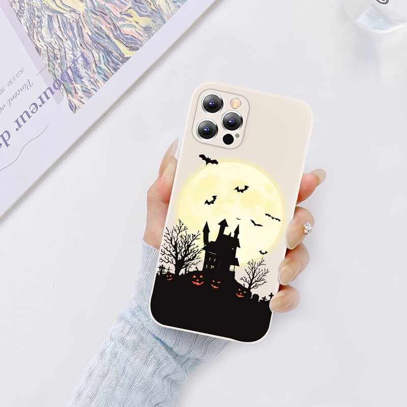 

Halloween Moon Pattern Phone Case, Multicolor