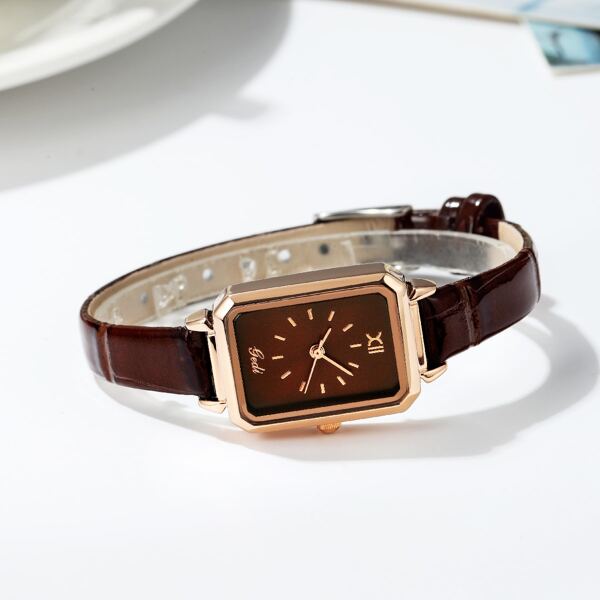 

Rectangle Pointer Quartz Watch