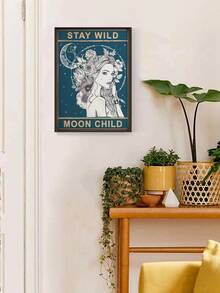 人像圖案無框畫 - 彩色 - 查看 4